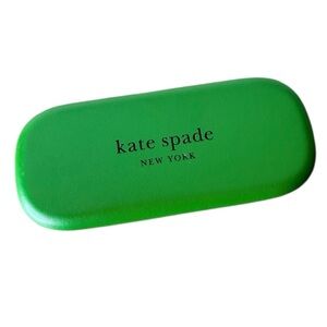 KATE SPADE Clamshell Hard Case Eyewear Sunglasses Glasses Hello Sunshine Green